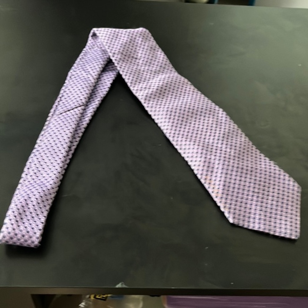 Nautica 100% Silk Purple Printed Tie I